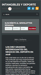 Mobile Screenshot of intangiblesydeporte.com